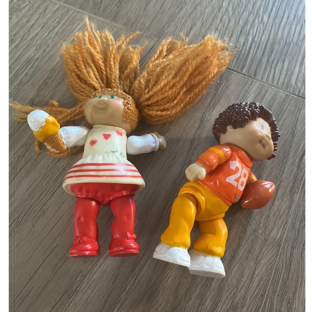 Cabbage Patch Vintage PVC Figurines (2) 1984